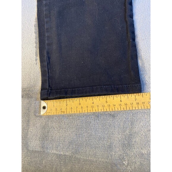 Gloria Vanderbilt Size 14 Short Black Denim Jeans Like NEW - Picture 4 of 9